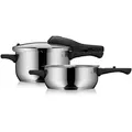 Produktbild: Perfect One Pot Schnellkochtopf-Set, 22 cm, 4,5 und 3,0 Liter