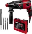 Produktbild: Einhell Bohrhammer TC-RH 620 4F Kit (620 W, pneumatisches Schlagwerk, 2,2 J Schlagstärke, Hammerbohren, Bohren, Meißeln mit & ohne Fixierung, SDS-Plus, Dauerlaufarretierung)