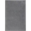 Produktbild: wash+dry Fussmatte Smokey Mount, Dunkelgrau, Textil, Uni, rechteckig, 50x75 cm, Textiles Vertrauen - Oeko-Tex®, Reach, Made in EU, für Fußbodenheizung geeignet, rutschhemmend, Teppiche & Böden, Fuß & Stufenmatten, Fußmatten und Schmutzfangmatten