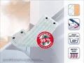 Produktbild: Leifheit 52017 Clean Twist Micro Duo XL Wischbezug - Weiß 52017