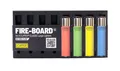 Produktbild: Fire-Board Sammel Board Display für CLIPPER® Feuerzeuge 8er **leer** Aufsteller
