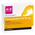 Produktbild: Eisentabletten AbZ 50 mg Filmtabletten