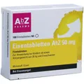 Produktbild: EISENTABLETTEN AbZ 50 mg Filmtabletten 100 St. PZN 06683738