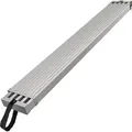 Produktbild: VEVOR Teleskop-Arbeitsplanke aus Aluminium, 2,74-4,57 m, 227 kg Tragkraft, 31,75 cm breite Aluminium-Gerüstplanke, Verlängerungs-Bühnenplanke mi...