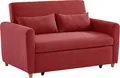Produktbild: AYLA 2-Sitzer-Sofa in Stoff, verstellbar - rot