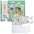 Produktbild: HEYDA Bastelset Karton-Theater Jungle mehrfarbig