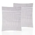 Produktbild: Bestlivings Wäschenetz XXL (2er Set / 50x70cm) - Wäschesack Kochfest - Wäschebeutel für Blusen, BH, Unterwäsche, Socken oder Feinwäsche - Füllmenge bis 3kg