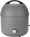 Produktbild: TAINO Grill-to-Go portabler Gasgrill Campinggrill Kugelgrill Grau