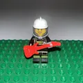 Produktbild: Lego Minifigur City Adventskalender 2016  60133-3 Feuerwehrfrau Mit E-Gitarre