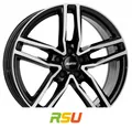 Produktbild: Alutec Ikenu diamant-schwarz frontpoliert 8x19