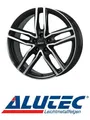Produktbild: 4x Alutec Ikenu 8X19 5/112 ET38 Diamant-Schwarz Frontpoliert