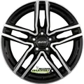 Produktbild: 4x Alutec Ikenu diamant-schwarz frontpoliert 8x19 ET38 - LK5/112 ML66.5 Felge