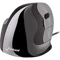 Produktbild: Evoluent Ergonomic VerticalMouse D VMDM Medium Kabelgebunden Schwarz, grau