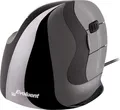 Produktbild: Evoluent VerticalMouse D – für Rechtshänder mit USB verkabelt, Größe M, Medium, VMDM, Schwarz, Silber, Grau
