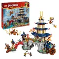 Produktbild: LEGO Ninjago Tournament Temple City Set 71814, 3489 Teile, 14 Minifiguren, Bauspielzeug, Neuerscheinung 2024
