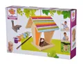 Produktbild: Eichhorn 100004582 Outdoor-100004582-Futterhaus aus Holz, zum Zusammenbauen und