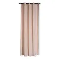 Produktbild: Ösenvorhang - sandfarben - 140x245 cm blickdicht Verdunklungsvorhang