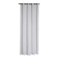 Produktbild: Ösenvorhang - weiß - 140x245 cm blickdicht Verdunklungsvorhang