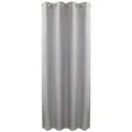 Produktbild: Ösenvorhang - silber Melange - 140x245 cm blickdicht Verdunklungsvorhang
