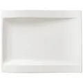 Produktbild: 4er-Set Villeroy & Boch Frühstücksteller New Wave 20 x 26 cm Premium Porcelain Weiß