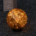 Produktbild: LED Kugel mit Drahtlichterkette - stehend - 100 bernsteinfarbene LED - D: 25cm - f. Außen - amber