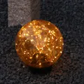 Produktbild: LED Kugel mit Drahtlichterkette Gartenleuchte stehend 100LED amber 25cm f. Außen