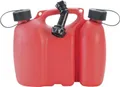 Produktbild: Kraftstoffdoppelkanister PROFI 3+1,5l rot HDPE L308xB145xH254mm HÜNERSDORFF