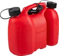 Produktbild: Hünersdorff Doppelkanister Profi Kunststoff 3+1,5l Rot