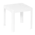 Produktbild: Beistelltisch Kaffeetisch Balkontisch Pop, pflegeleicht, UV- und witterungsbeständig (weiß)