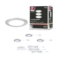 Produktbild: Paulmann 93116 LED Möbeleinbauleuchten 3er-Set 65mm 3x2,5W 3x180lm 230/12V 3000K Eisen gebürstet