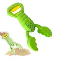 Produktbild: alldoro 60179 Sandgreifer Hummer grün, Robustes Sandspielzeug für Kinder, Sandkasten-Krabbe, leicht & einhändig bedienbar, 34 cm