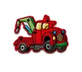 Produktbild: Mono-Quick Aufnäher Bügelbild, Aufbügler, Applikationen, Patches, Flicken, zum aufbügeln, Polyester, Abschlepper LKW Kinder - Größe: 5,2 x 3,6 cm