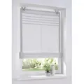 Produktbild: Rollo Raffrollo ., heine, halbtransparent, Ösen mit Fensterhaken weiß 60 cm x 140 cm