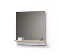 Produktbild: Livinity® Badezimmerspiegelschrank Timavo, Weiß/Artisan-Eiche, 60 x 67 cm mit Regal (1-St)
