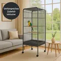 Produktbild: Vogelvoliere MEGA XXL Vogelkäfig Metall Voliere Vogelhaus Käfig Vogel Papagei