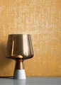 Produktbild: Newroom Tapete Gelb Vliestapete Leicht Glänzend - Unitapete Uni Orange Gold Einfarbig Leinenoptik Modern inkl. Tapezier-Ratgeber
