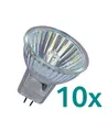 Produktbild: 10x Osram MR11 Decostar 35 10W 12V 44888WFL GU4 38° Halogenlampe