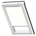Produktbild: VELUX Sichtschutzrollo Uni Weiß 1028, FK04, GGU,Haltekrallen,Manuell,VELUX