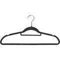 Produktbild: Kesper Kleiderbügel 16646, aus Kunststoff, anthrazit, 45,5cm, platzsparend, rutschfest, 25 Stück