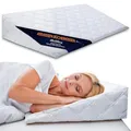 Produktbild: Totsy Baby Keilkissen für Bett und Sofa 45x100 cm - Reflux Kissen & Matratzenkeil für Erwachsene – Bettkeil Lesekissen Rückenkissen Kopfteil Betterhöher – Venenkissen Beinkissen Bezug waschbar Ökotex