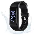 Produktbild: Schrittzähler Uhr Ohne Handyverbindung, IP68 wasserdichte, Fitness Tracker Ar...
