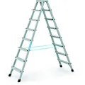 Produktbild: Zarges ZAR41268 Trittstufe, eloxiert, 2 x 8 Sprossen