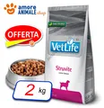 Produktbild: Farmina Dog Vet Life Natural Diet → Struvite - 2 Kg - Kroketten Für Hunde, Hunde