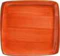 Produktbild: 6x Servierplatten Speiseteller Platte Porzellan rechteckig Bonna Aura Terracotta