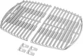 Produktbild: Onlyfire Edelstahl Grillrost Set Grill Ersatzrost für Weber Q1000 Q1200 Q1400