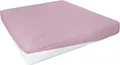 Produktbild: Primera Spannbettlaken Elasthan-Feinjersey, Jersey-Elasthan, Gummizug: rundum, (1 Stück), PREMIUM, aus 95% gekämmter Baumwolle und 5% Elasthan, bis 28 cm Höhe