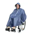 Produktbild: Rolko Fußsack Rollstuhl-Regenponcho Regenschutz Rollstuhlfahrer (1-tlg), wasserabweisend