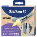 Produktbild: Pelikan Textmarker 490 eco 6er Etui Pastell-Farben