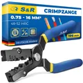 Produktbild: S&R Crimpzange Kabelschuh-Presszange für Aderendhülsen 0.75-16mm²