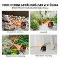 Produktbild: Gewächshausheizung 2000 W PTC, Heizlüfter mit Überhitzungsschutz